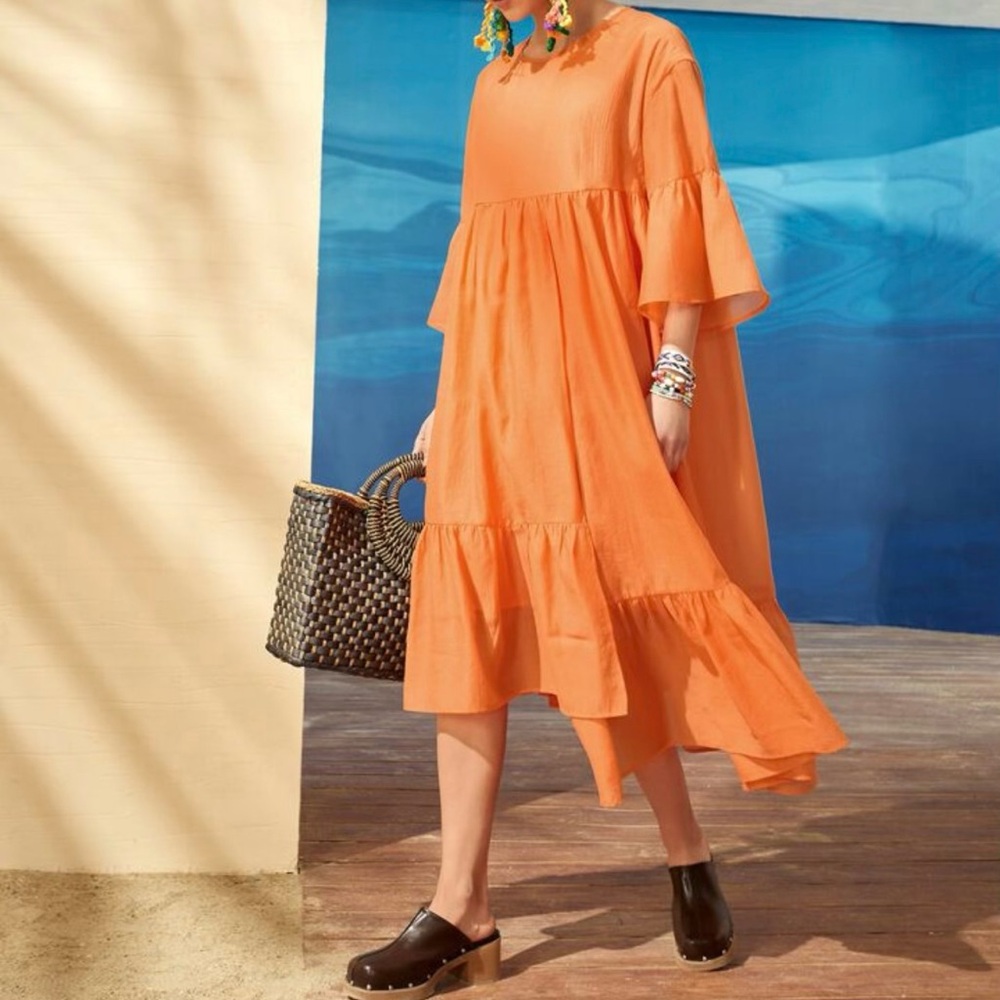 Orange Dress